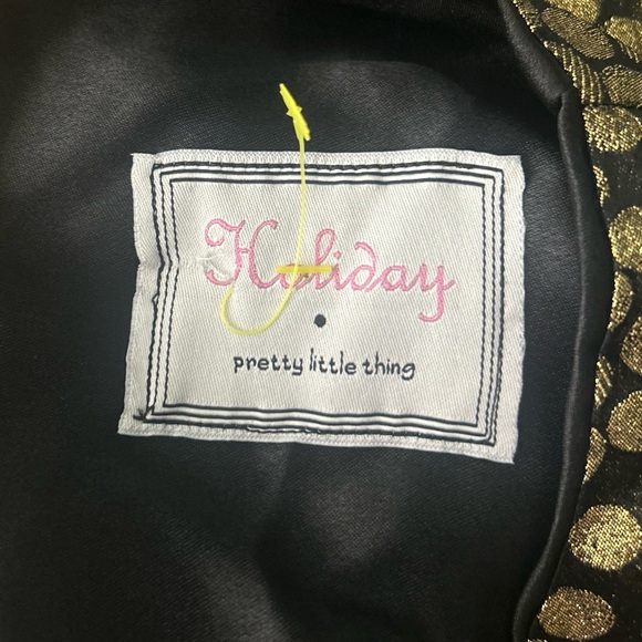 PrettyLittleThing sleeveless polkadot minidress S - Picture 7 of 7